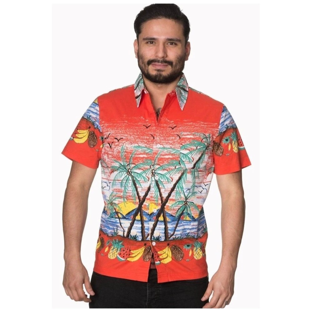Hawaiian Shirt by Banned Retro - Picture 2 of 11